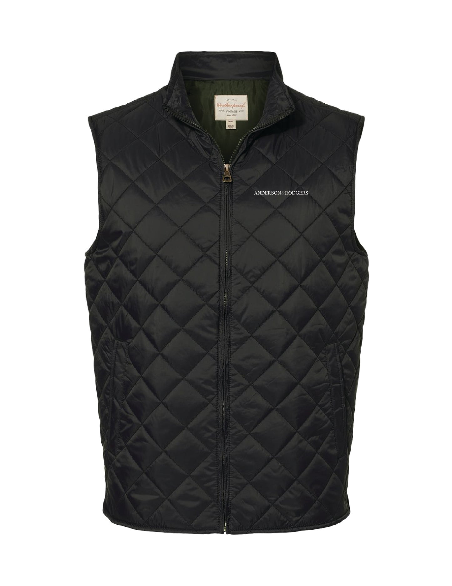 Vintage Diamond Quilted Vest