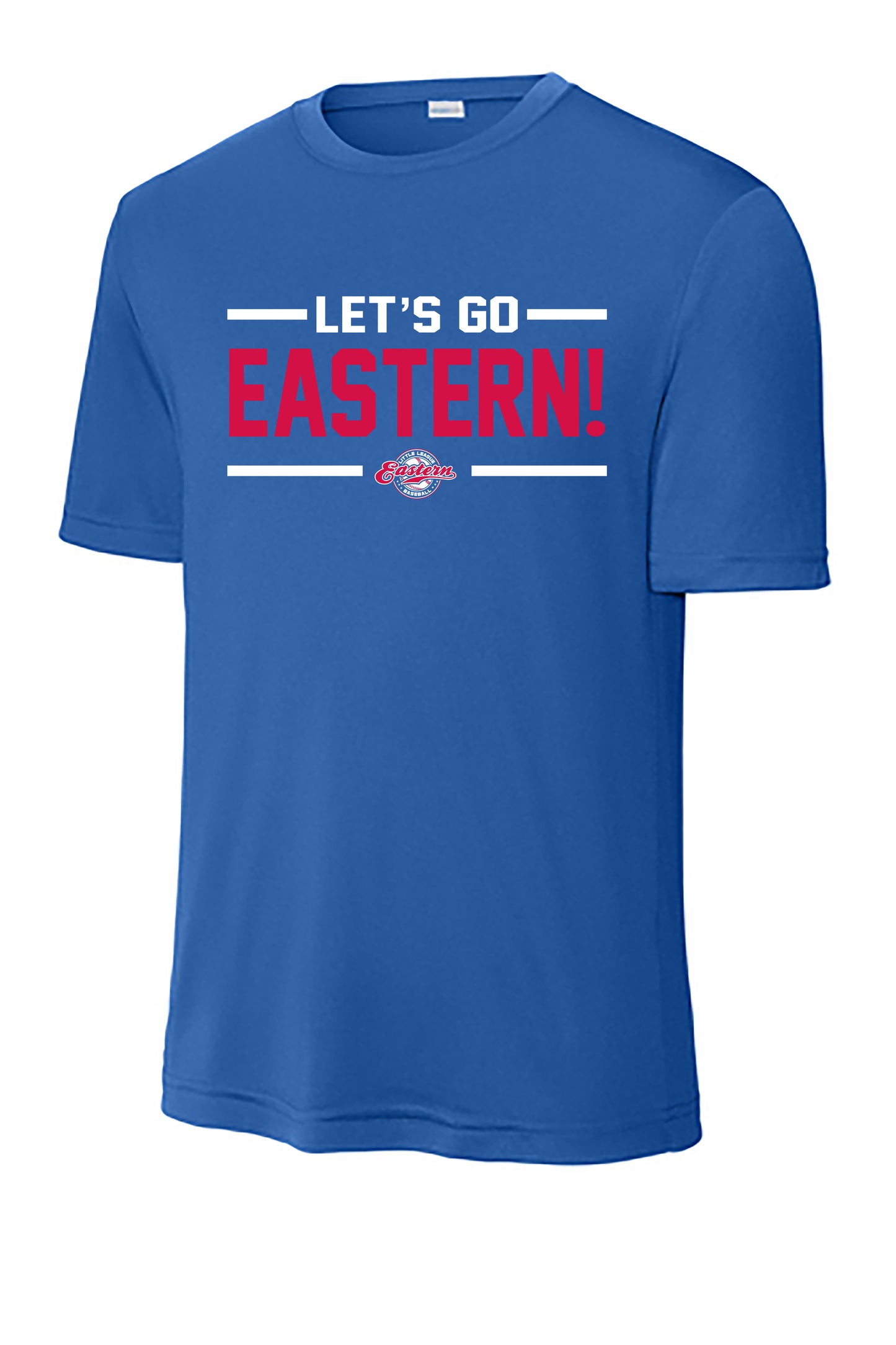 Eastern - Sport Tek Dry Fit T-Shirt - Royal Blue - Youth and Adult