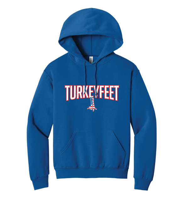 Turkeyfeet 26 - Jerzees Hoodie - Royal - Youth & Adult
