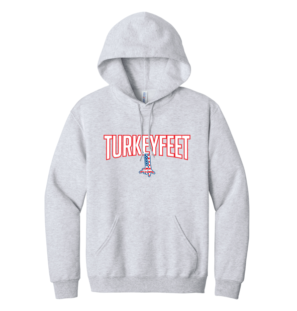 Turkeyfeet 26 - Jerzees Hoodie - Ash Grey - Youth & Adult