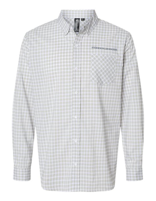 Gingham Oxford Stretch Shirt