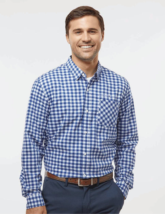 Gingham Oxford Stretch Shirt