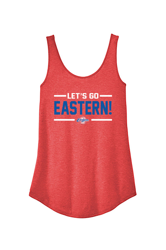 Eastern - District Women’s Perfect Tri Relaxed Tank - Red Frost