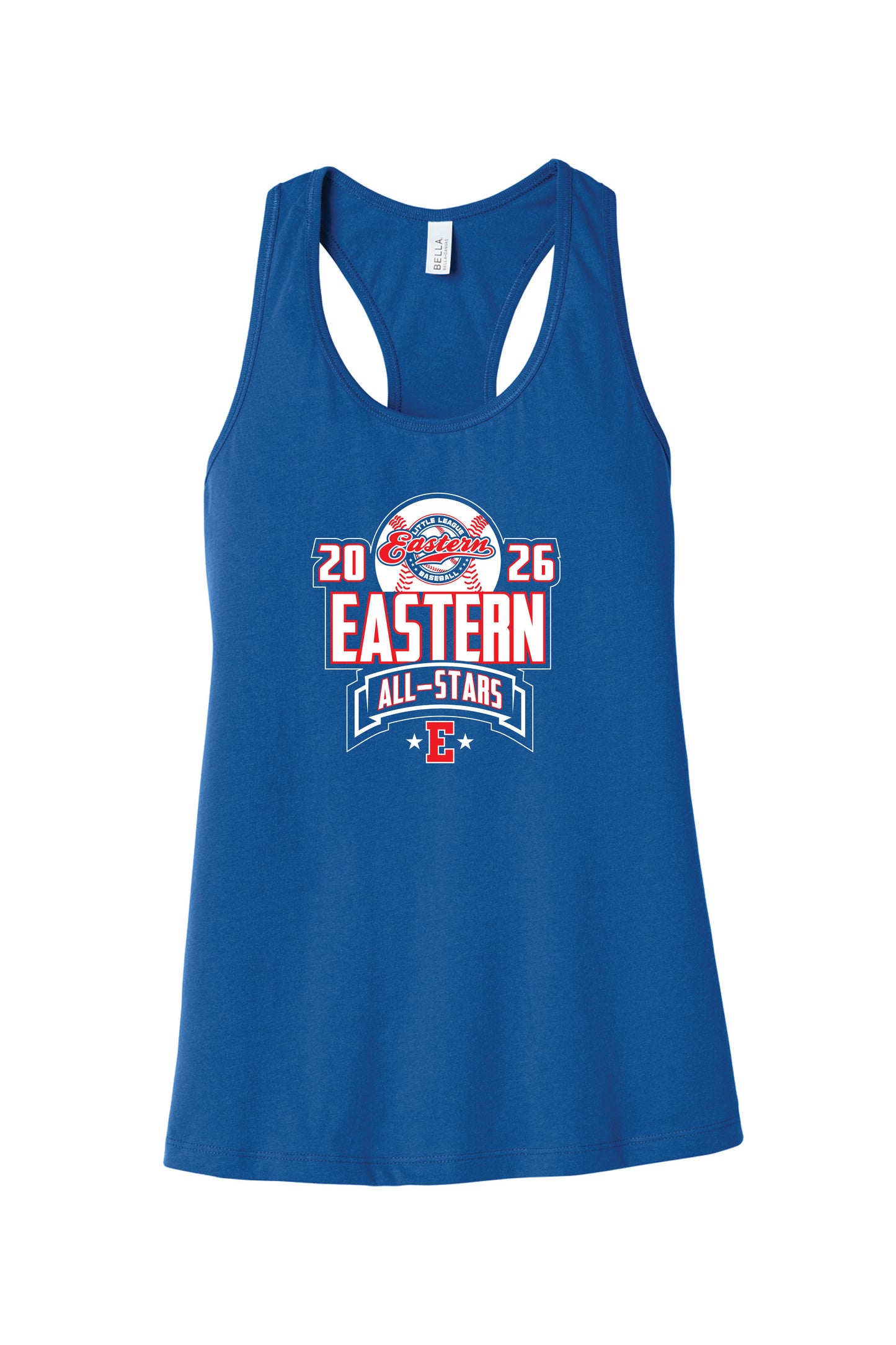 2026 All-Stars - Bella Women’s Racerback Tank - Royal