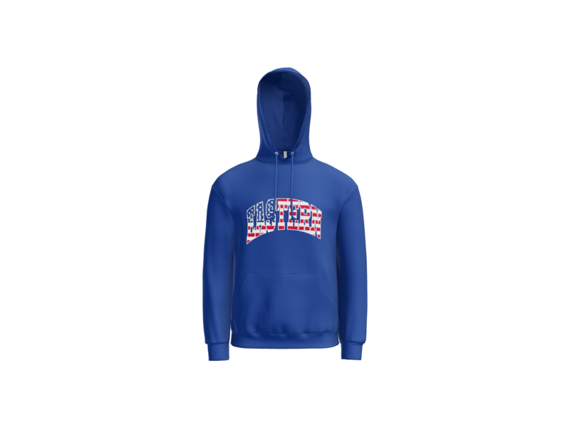Eastern Block Flag - Jerzees Hoodie - Royal - Youth & Adult