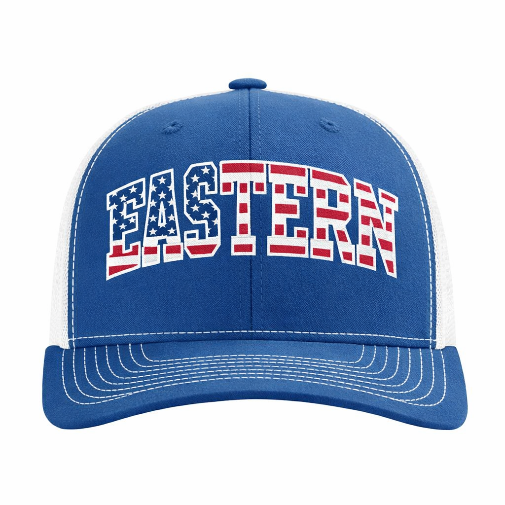 Eastern Block Flag - Richardson - Snapback Trucker Cap - Royal/White
