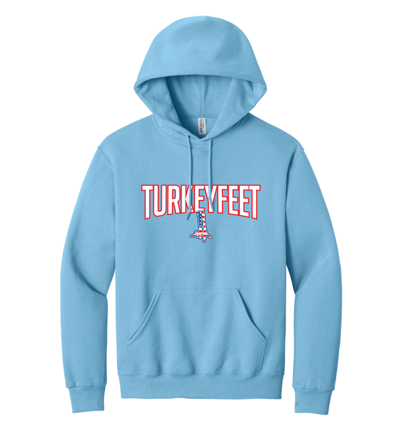 Turkeyfeet 26 - Jerzees Hoodie - Light Blue - Youth & Adult
