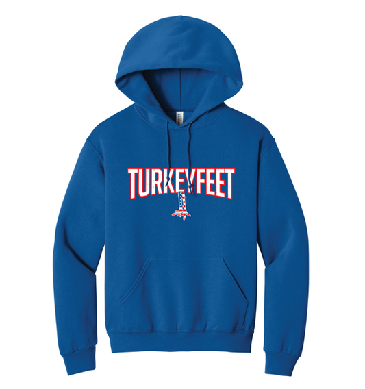 Turkeyfeet 26 - Jerzees Hoodie - Royal - Youth & Adult