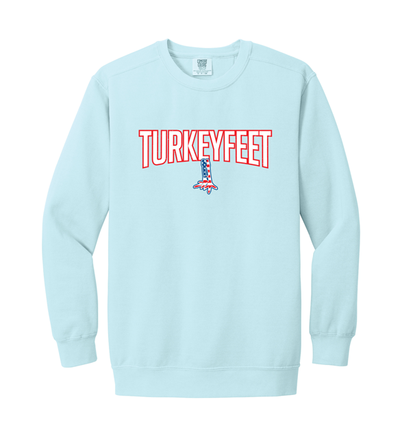 Turkeyfeet 26 - Comfort Colors Crewneck Sweatshirt - Chambray
