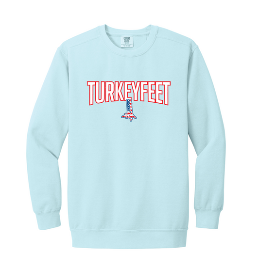 Turkeyfeet 26 - Comfort Colors Crewneck Sweatshirt - Chambray